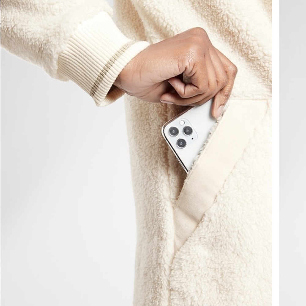 Athleta Tugga Coat Jacket // Natural - Picture 3 of 15